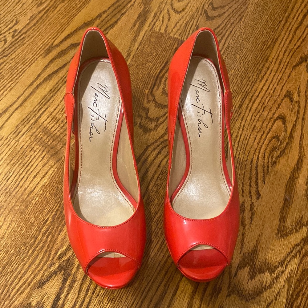 Coral Marc Fisher heels